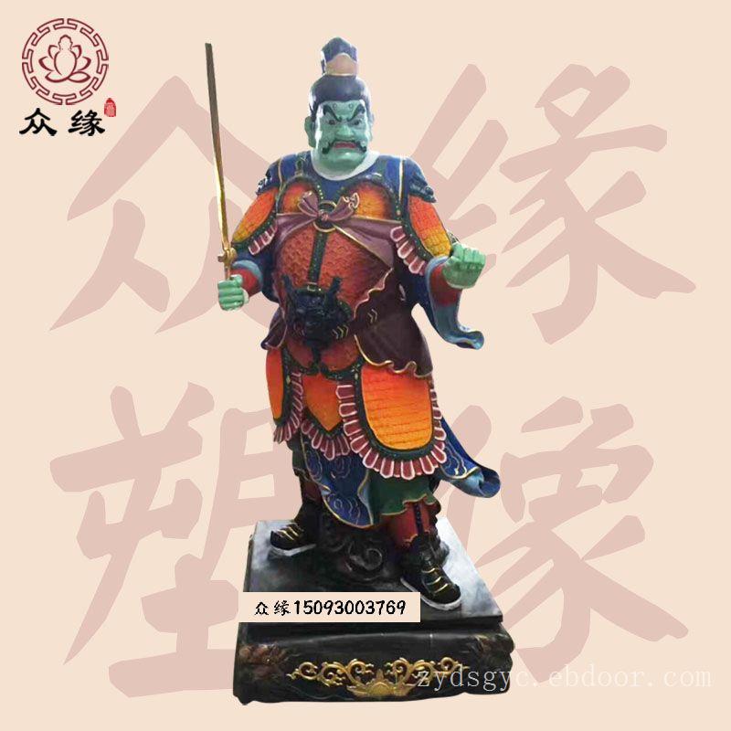 木雕八大金刚菩萨佛像 金刚力士树脂玻璃钢金刚手菩萨雕像