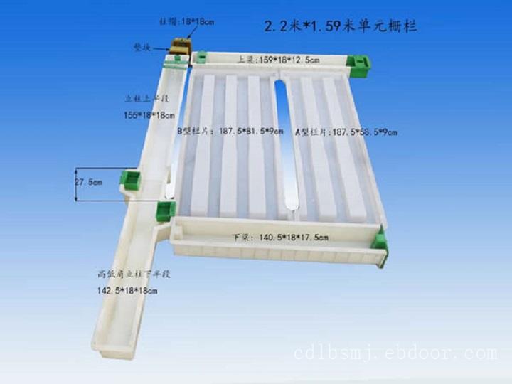 2.2x1.15米路基栅栏