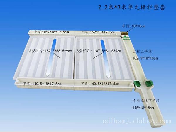 2.2x1.15米路基栅栏