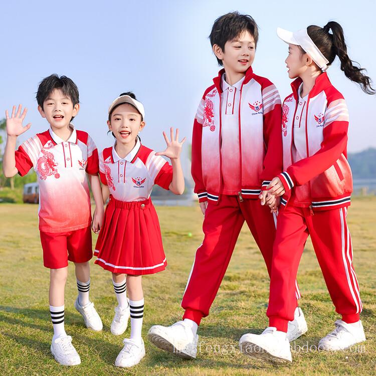 天河区定做班服的厂家，天河区中小学生班服定做批发