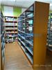 佛山钢木书架单双面六层五层书柜学校图书馆书架阅读书架定做