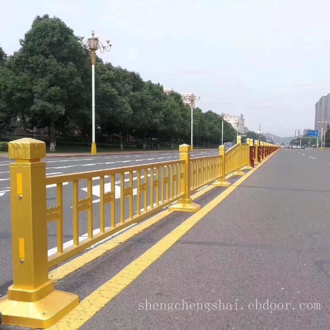 海口市政道路机非隔离栏 人行道防撞防护栏来图加工