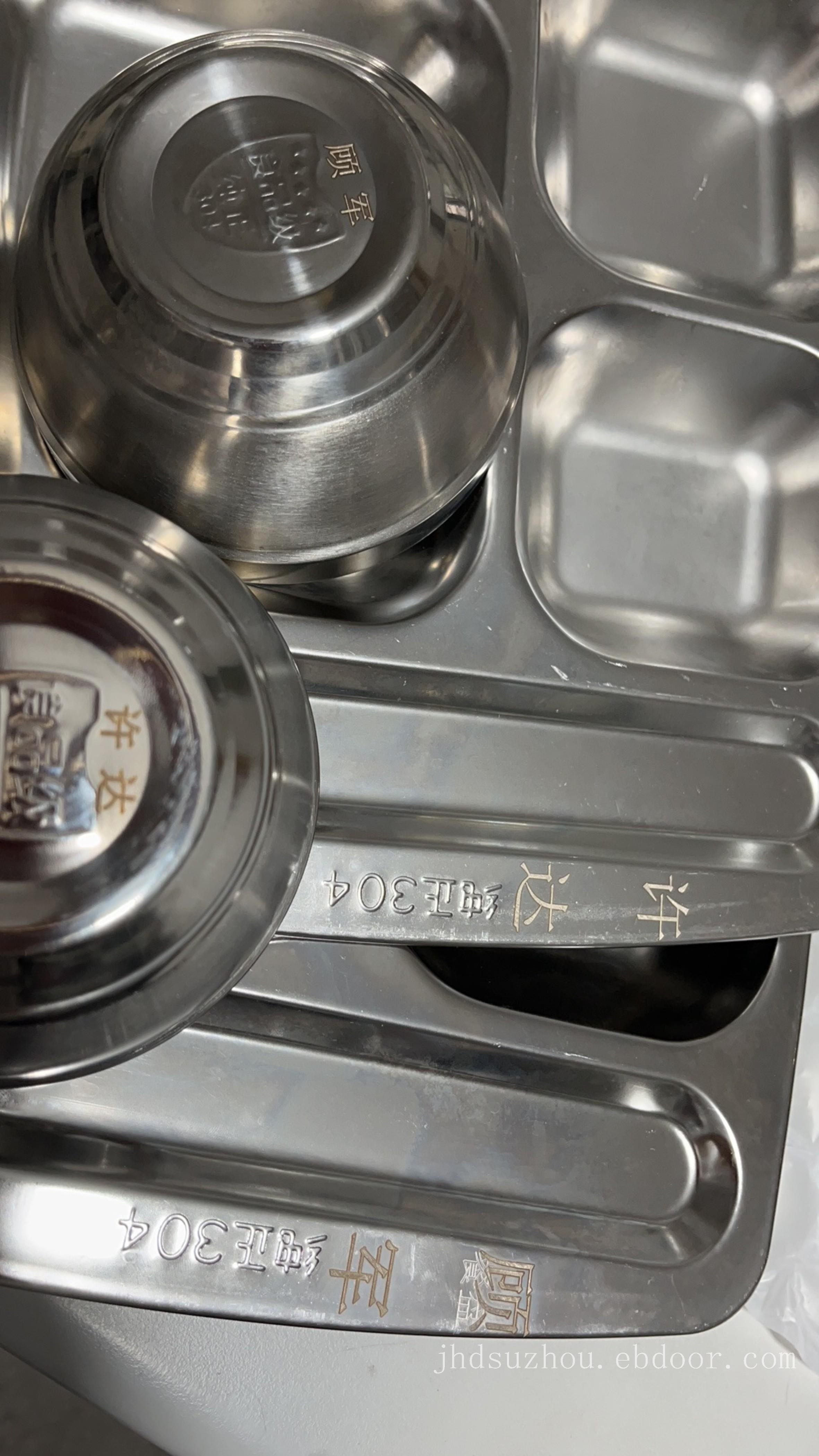 不锈钢餐具餐盘激光打标刀叉勺镭射加工