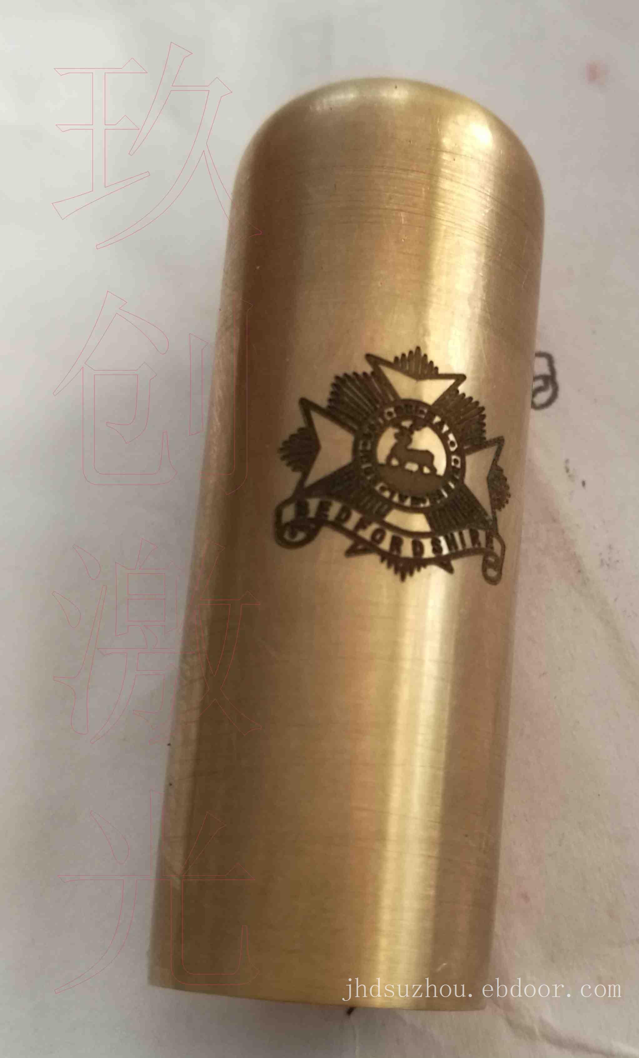铜件激光打标加工