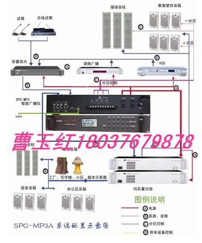 校园广播系统-学校广播安装、音乐广播仪 电铃