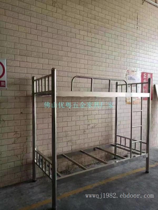 广西镀锌钢管床方管型材上下铺铁架床批发方管角铁床厂家