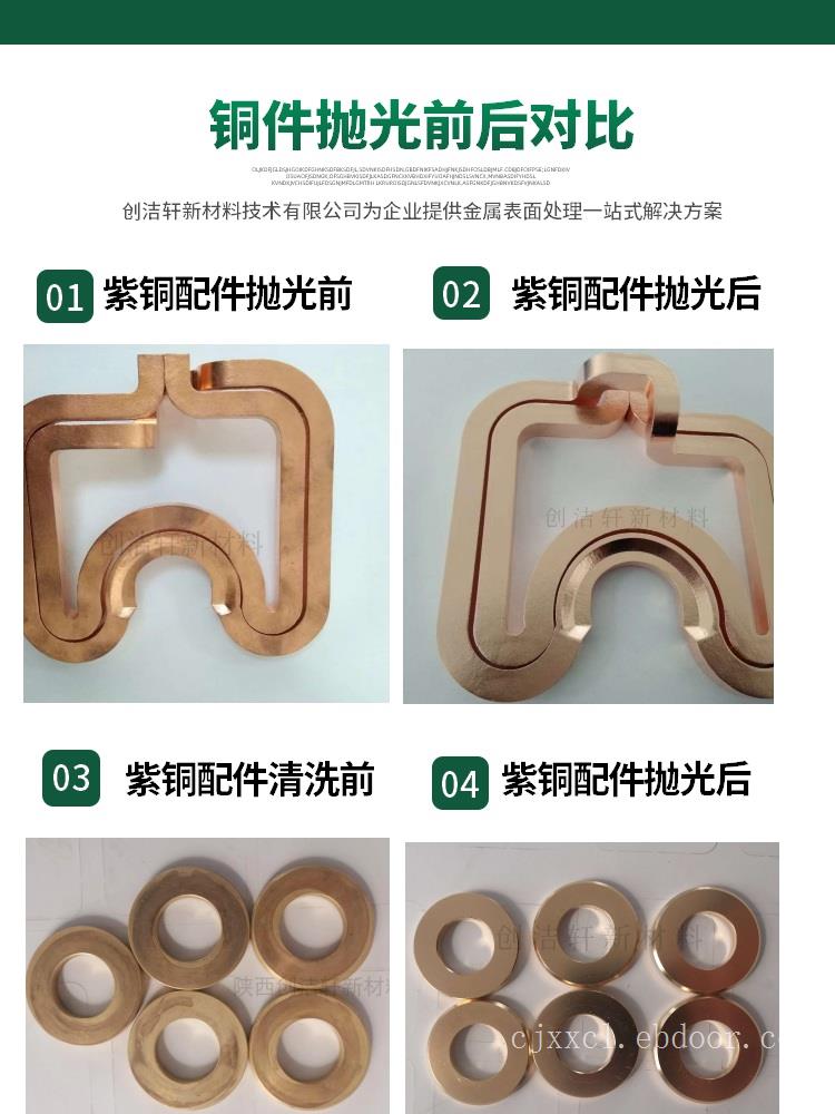 铜材化学抛光液的原理