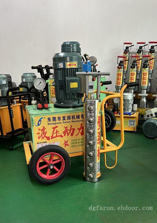 柴油型手推式液压劈裂机简介