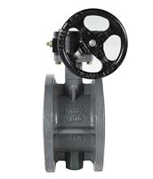 上海良正阀门供应D341X-16C涡轮法兰蝶阀