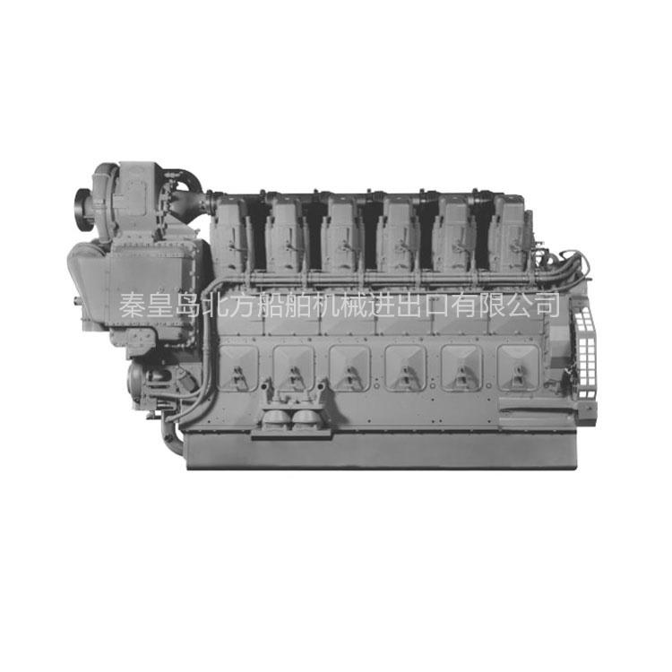 代理GE发动机V250中高速柴油发动机四冲程船用推进主机2725-4240KW