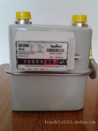 德国克罗姆家用煤气表BK-G2.5/BK-G4/BK-G6表