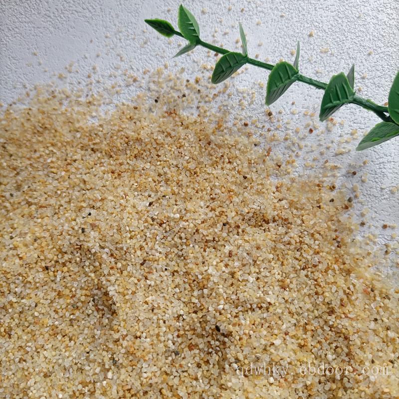 水处理海砂山东厂家圆粒过滤石英砂水洗砂