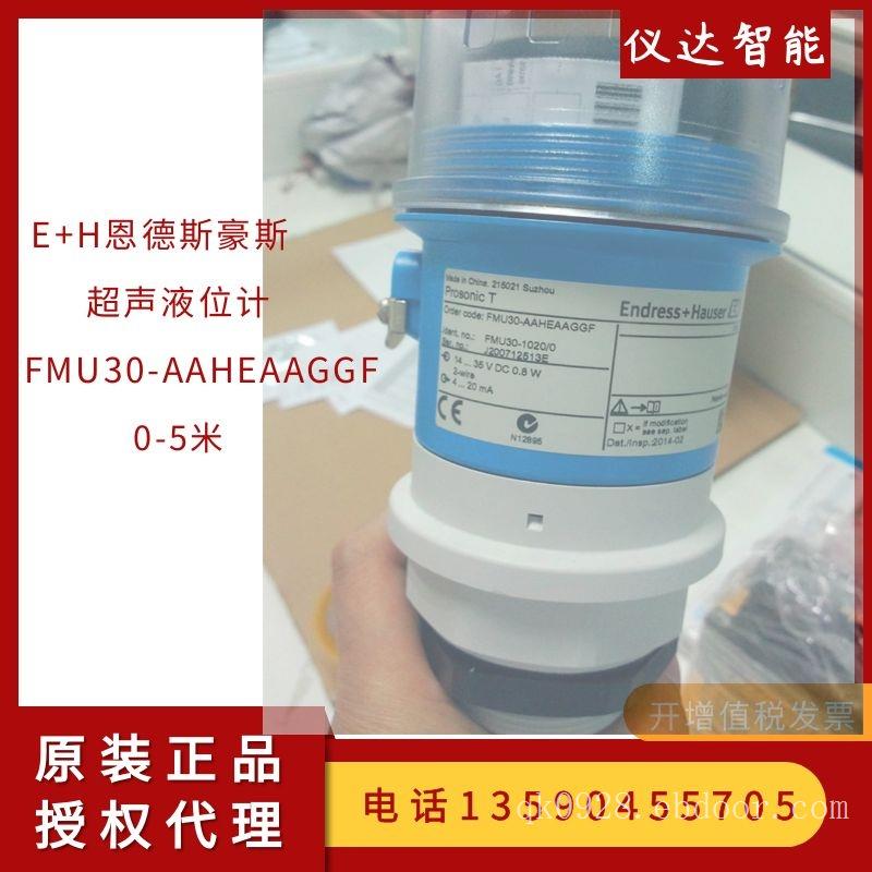 德国E+H恩德斯豪斯FMU30-AAHEAAGGF(1020/0)超声波液位计五米
