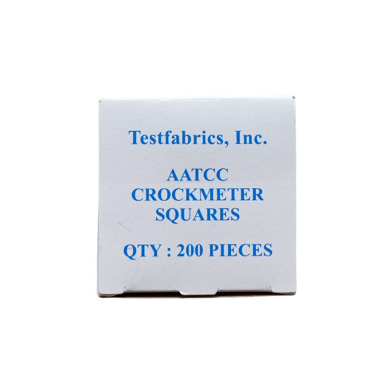 美标AATCC标准摩擦布色牢度白小棉布料酒精布磨擦布测试布