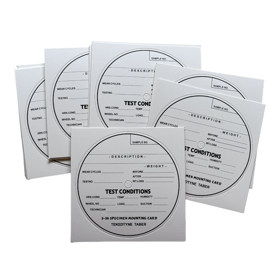 TABER贴纸 S-36贴纸 TABER磨耐机专用贴纸 试件标签 不干胶贴纸