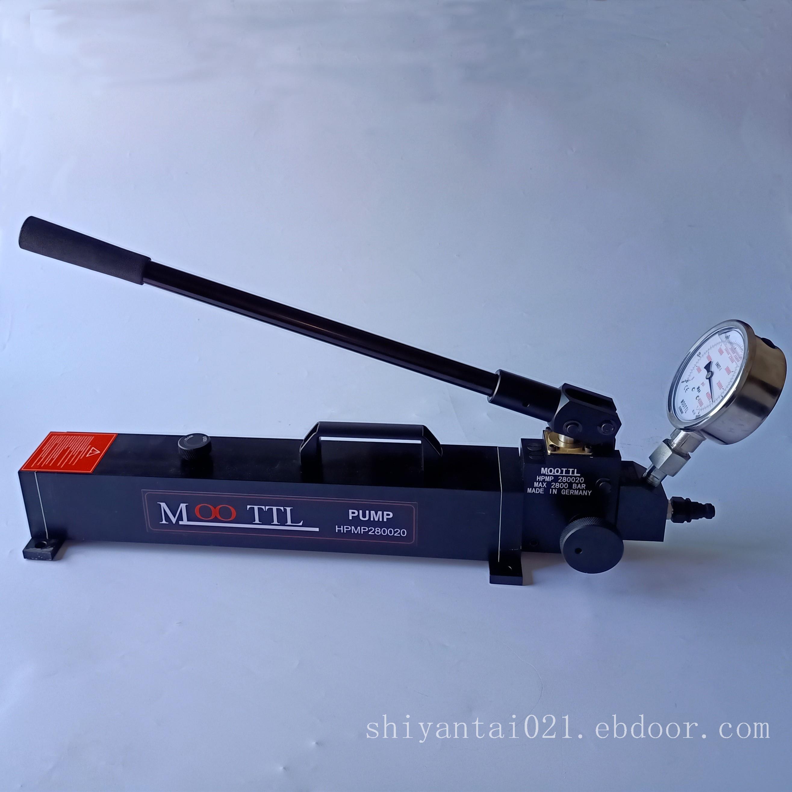MOOTTL高压手动泵 现货供应 工厂直销