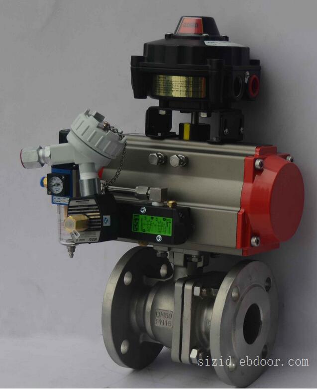 进口气动切断球阀-O型切断