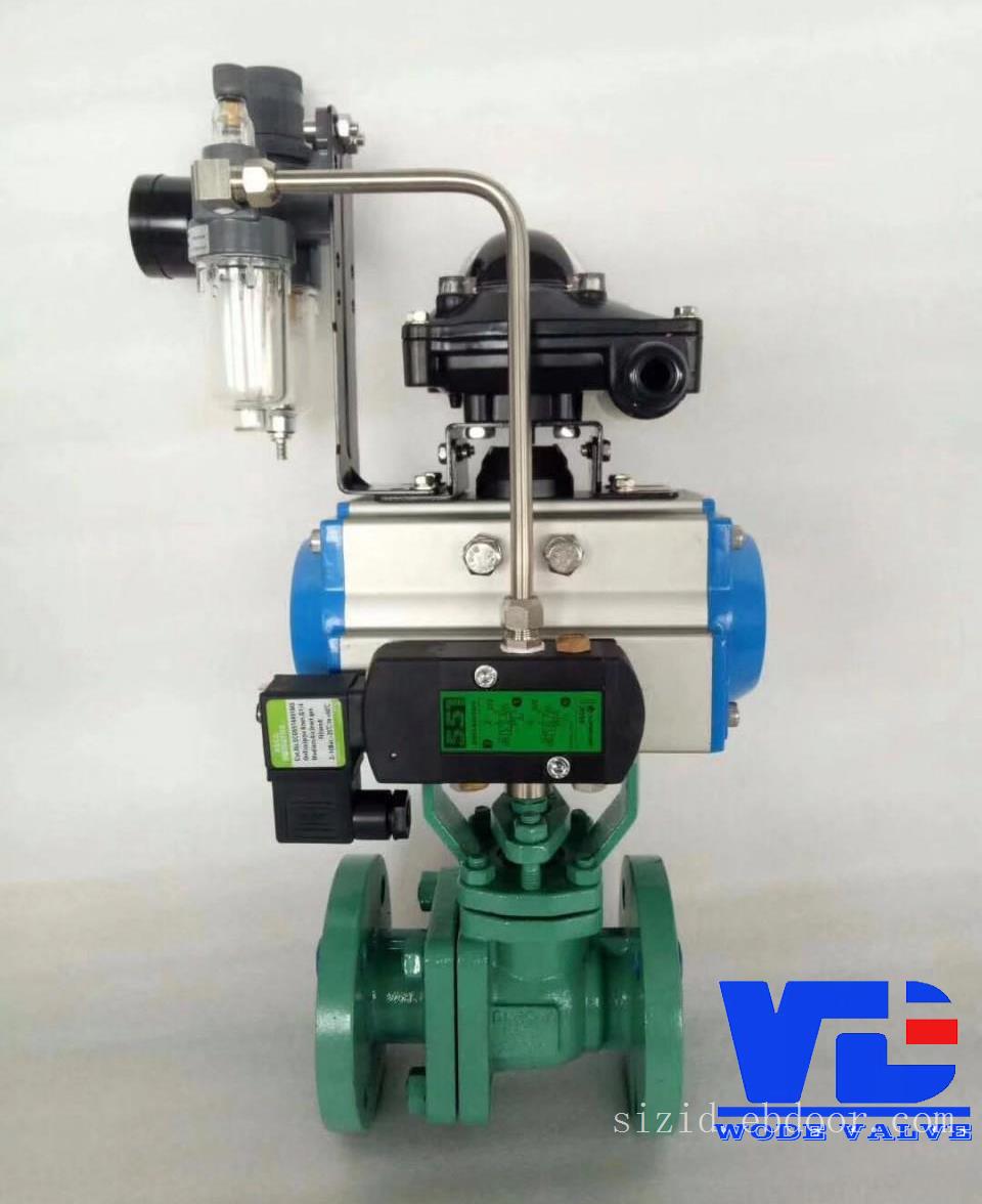 进口气动衬氟球阀-内衬F46塑料耐腐蚀