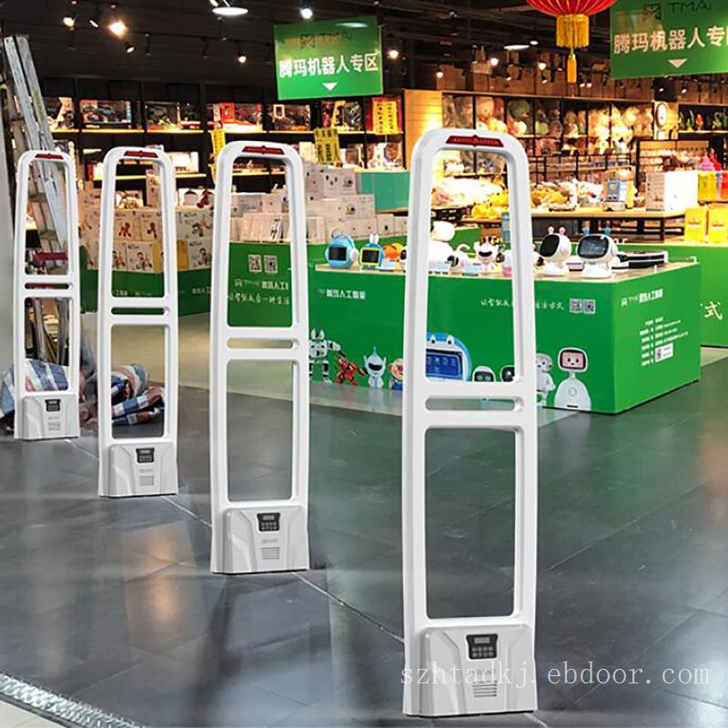 鸿泰安HTA-S09超市防盗门禁58KHZ声磁防盗门服装店铺防盗器