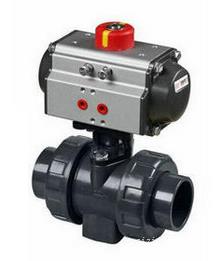 进口气动UPVC球阀-水处理塑料阀门