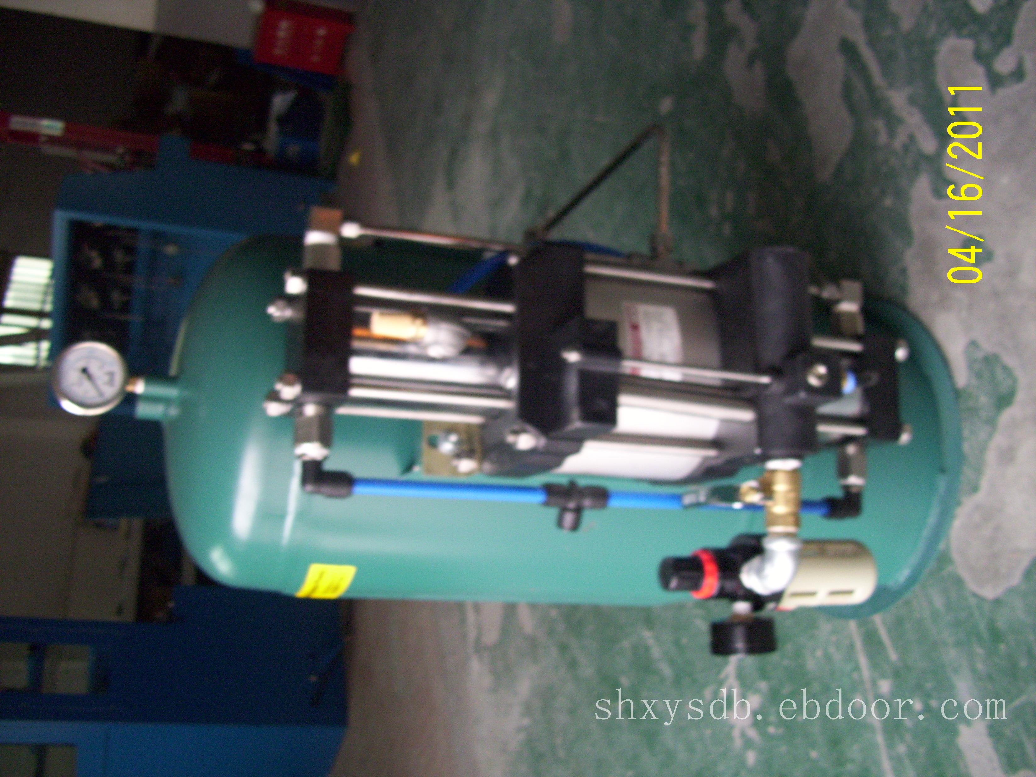 增压泵高压氧气增压器40L储气罐 气驱空气加压系统价格