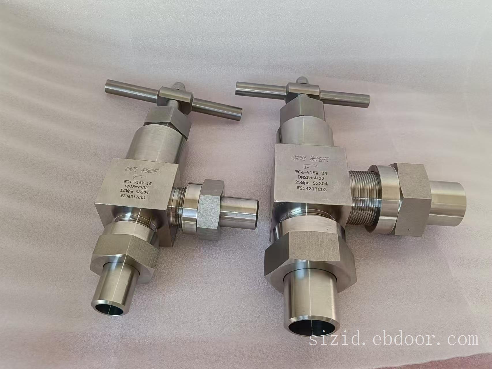 进口氢气截止阀-氢能源高压阀