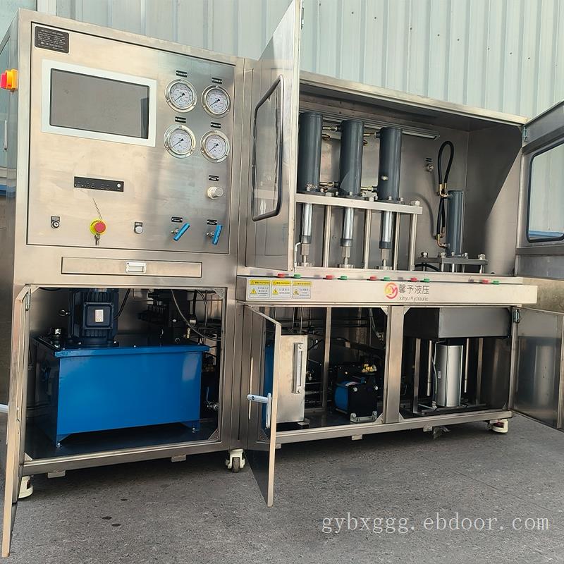 阀门水压气密性试验机静压爆破试验台汽车零部件试验台厂家供应