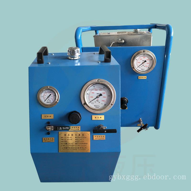 高压动力单元试验台封闭式水压液压动力单元试验台手动控制试验台
