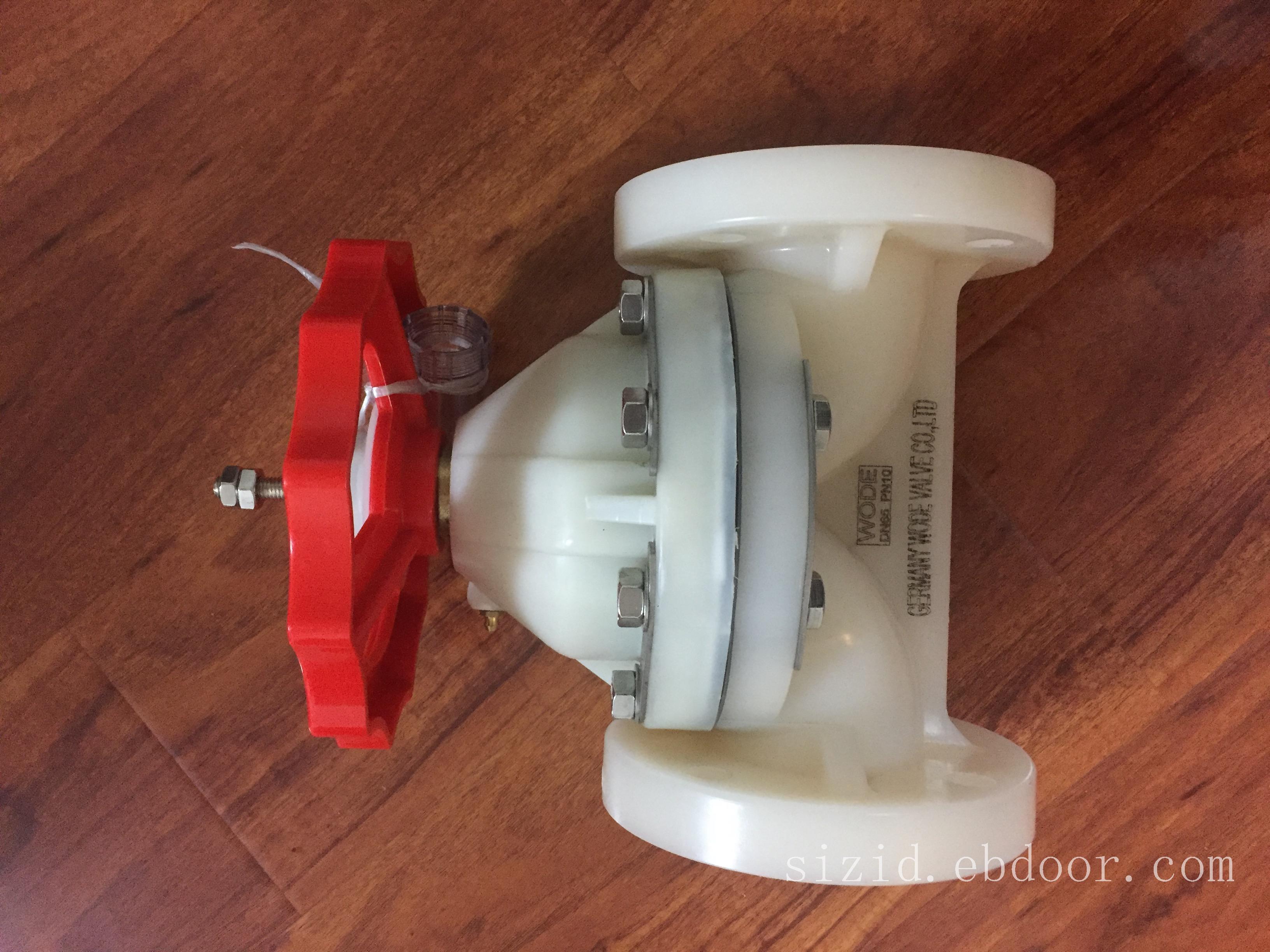 进口PVDF塑料隔膜阀