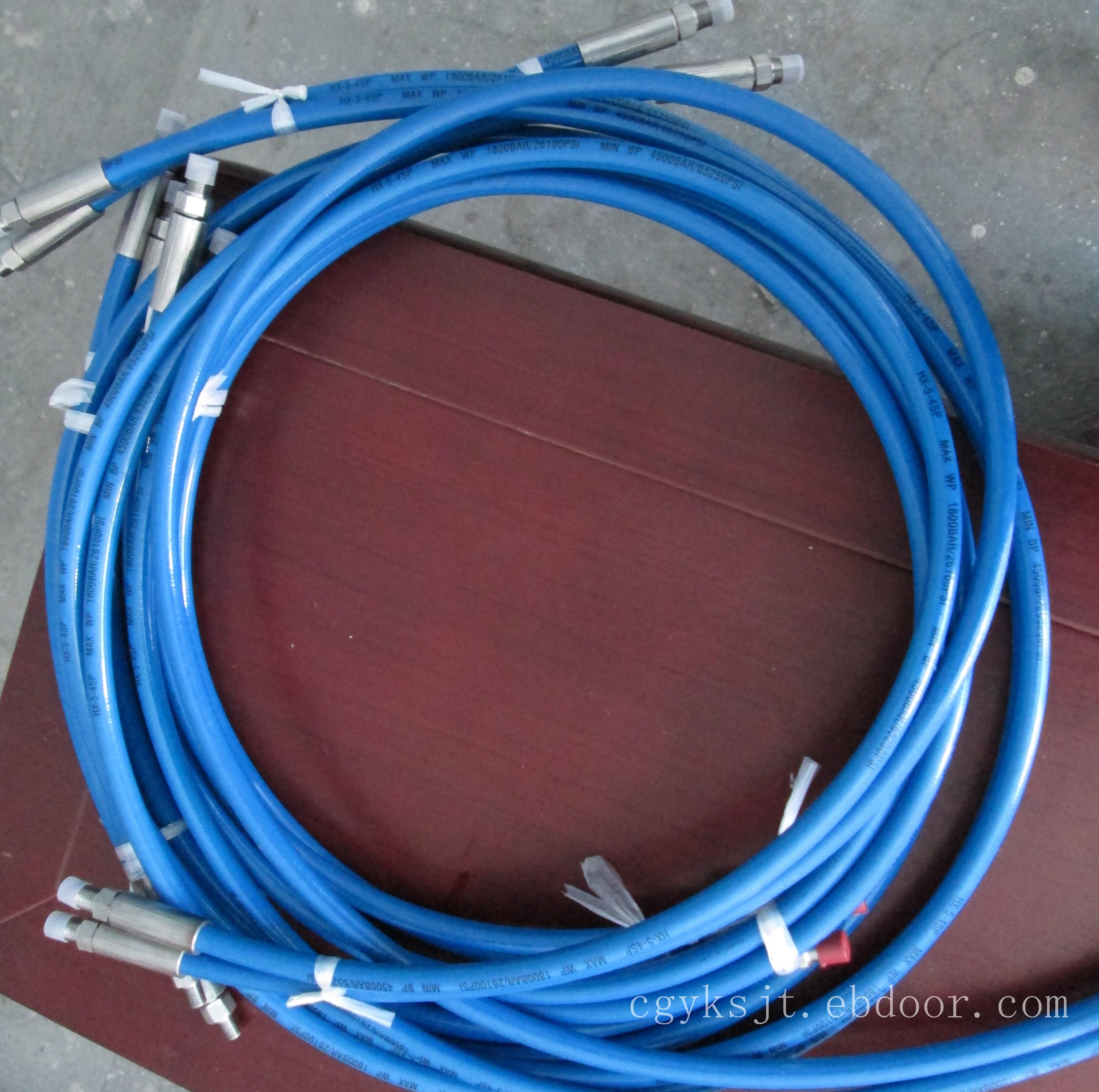 SPF系列高压280MPA软管液压油管超高压树脂软管厂家设计