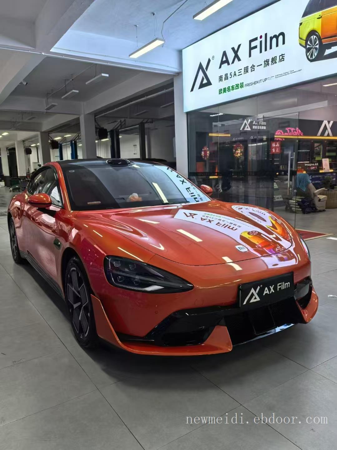 小米Su7升级Ultra半碳包围 前杠 侧裙 后唇 尾翼 机盖