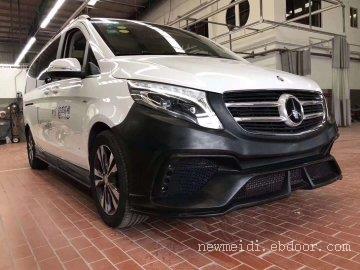 奔驰威霆 V250 V260 Topcar 大包围 碳纤维中网 机盖 前杠 前唇 后杠 后唇 侧裙 尾翼 轮毂 卡钳 排气#奔驰v2