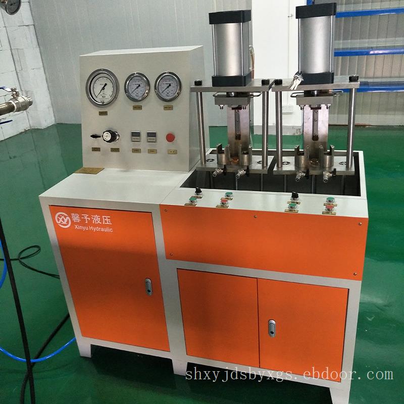 截止阀泄漏测试试验台 阀门水压试验台管材试验机上海厂家供应