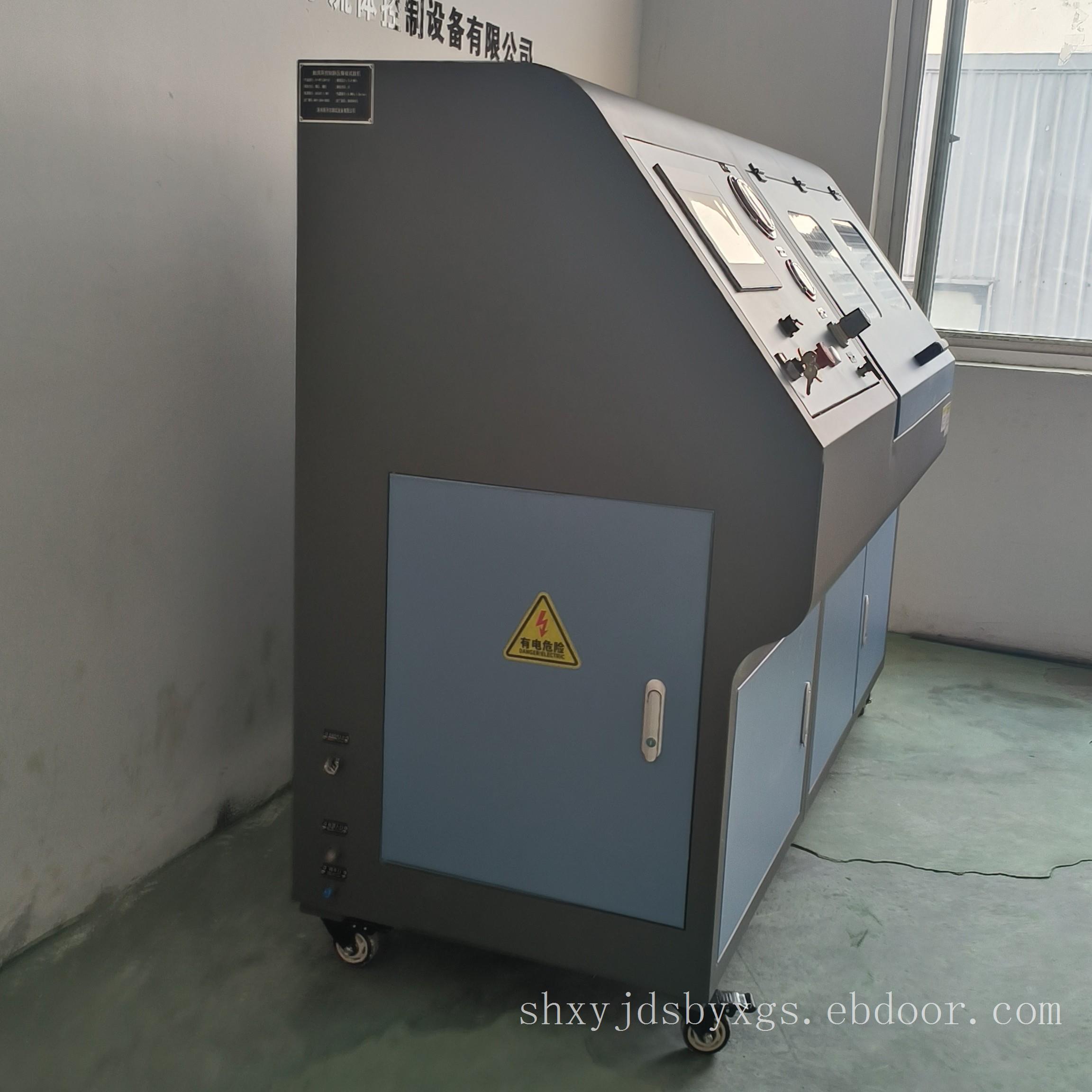 触摸屏控制静压爆破试验机 阀门管材爆破试验台 气密性试验台