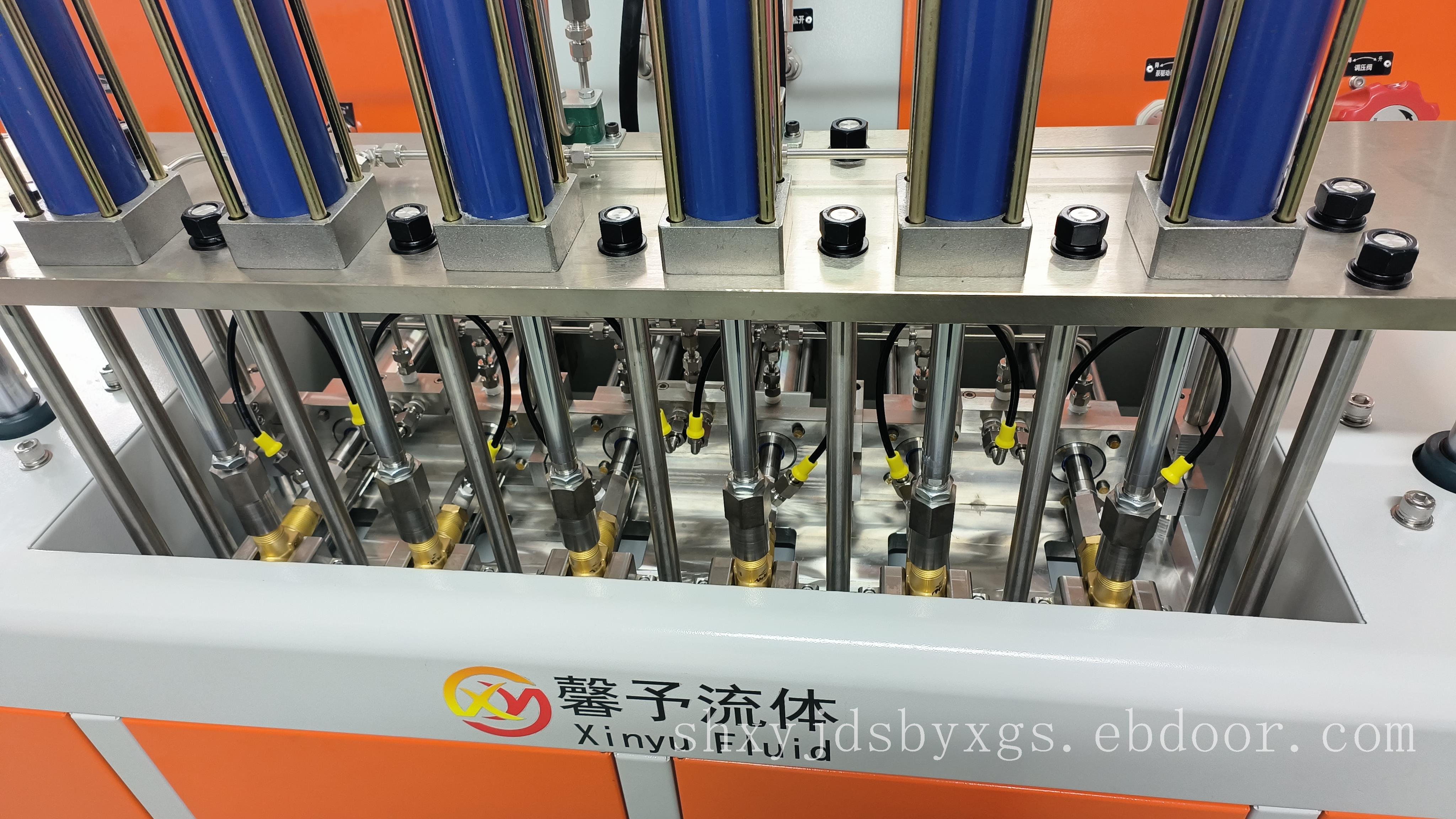 瓶阀气密性试验机阀门试验台气压爆破试验台厂家设计