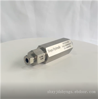 高压单向阀直通型不锈钢高压单向阀厂家批发