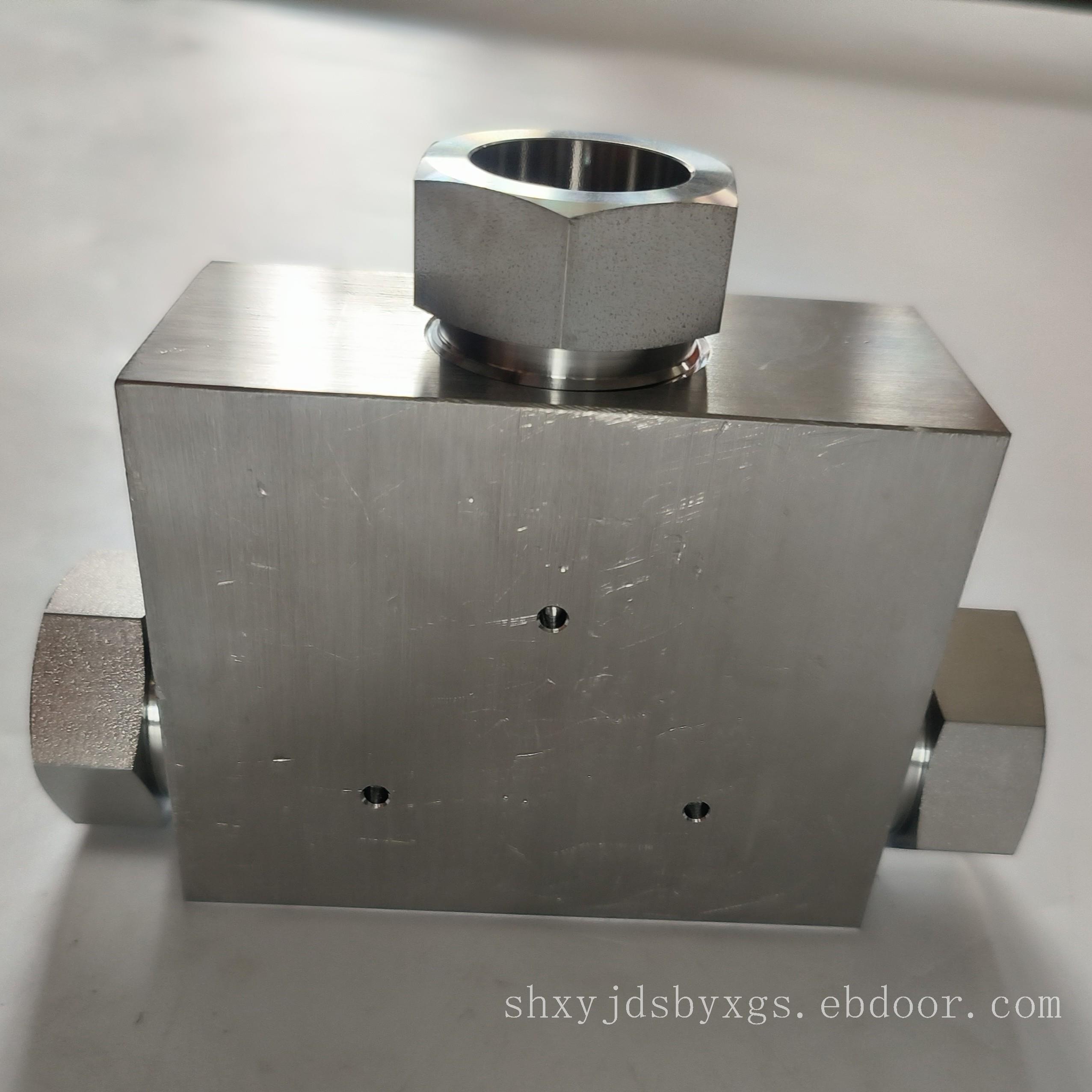 高压三通接头ST2203LF16不锈钢超直通四通接头厂家非标设计