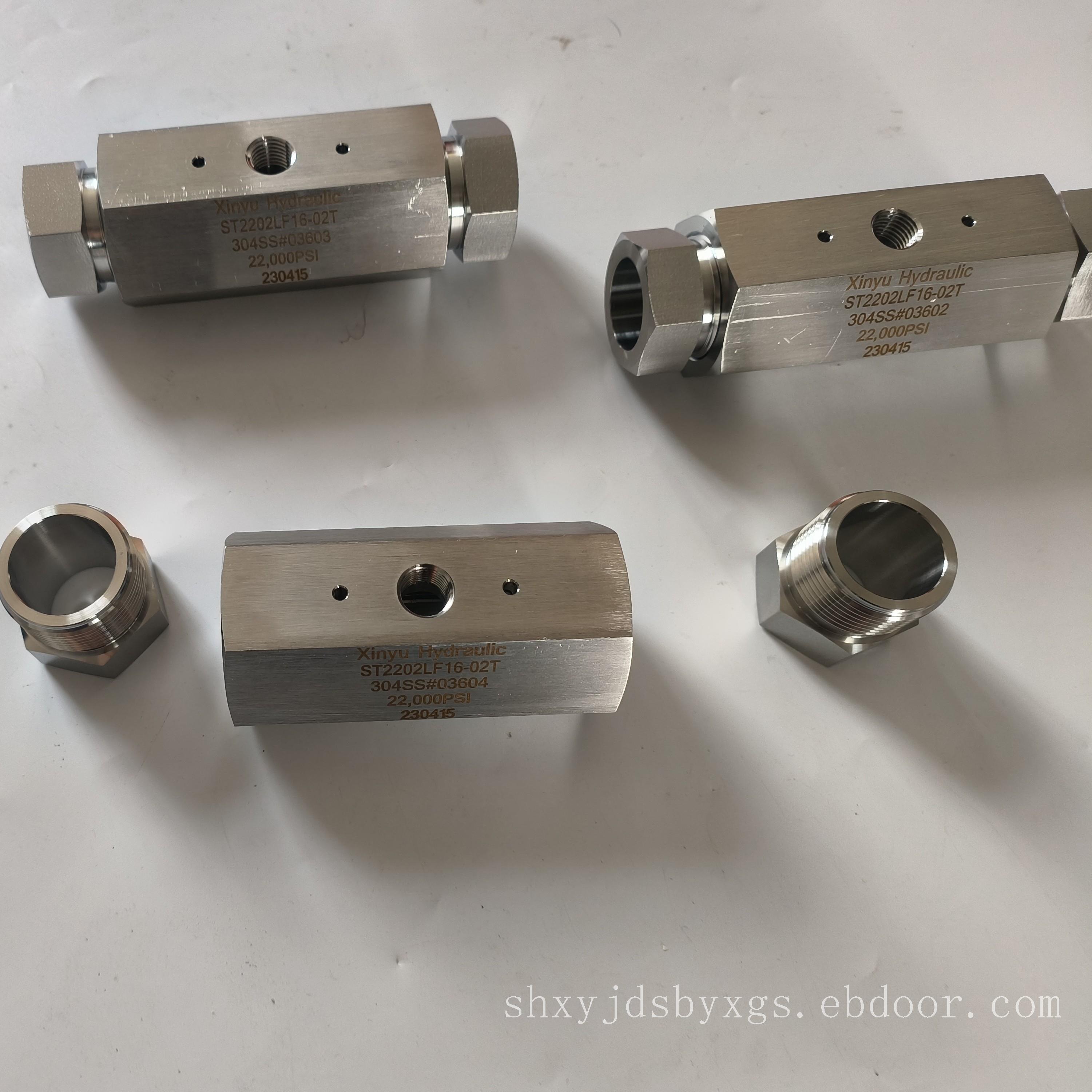 高压直通接头ST600103高压三通接头四通弯通接头厂家批发