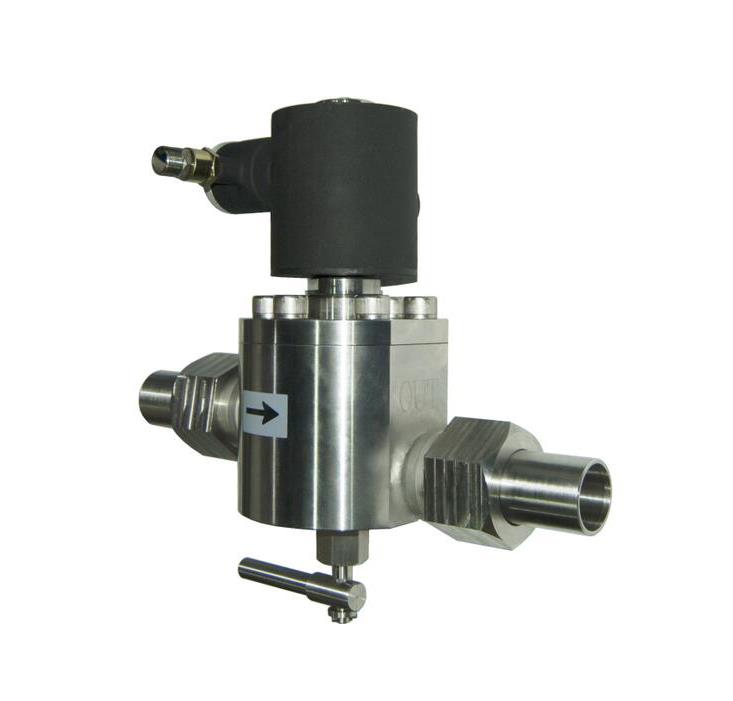 进口气体用电磁阀-高压空气氮气吹扫控制阀                              进口气体管道电磁阀是指用在气体