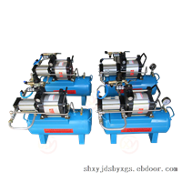 空气增压器气体增压泵气驱气体放大器40bar 氮气增压装置厂家