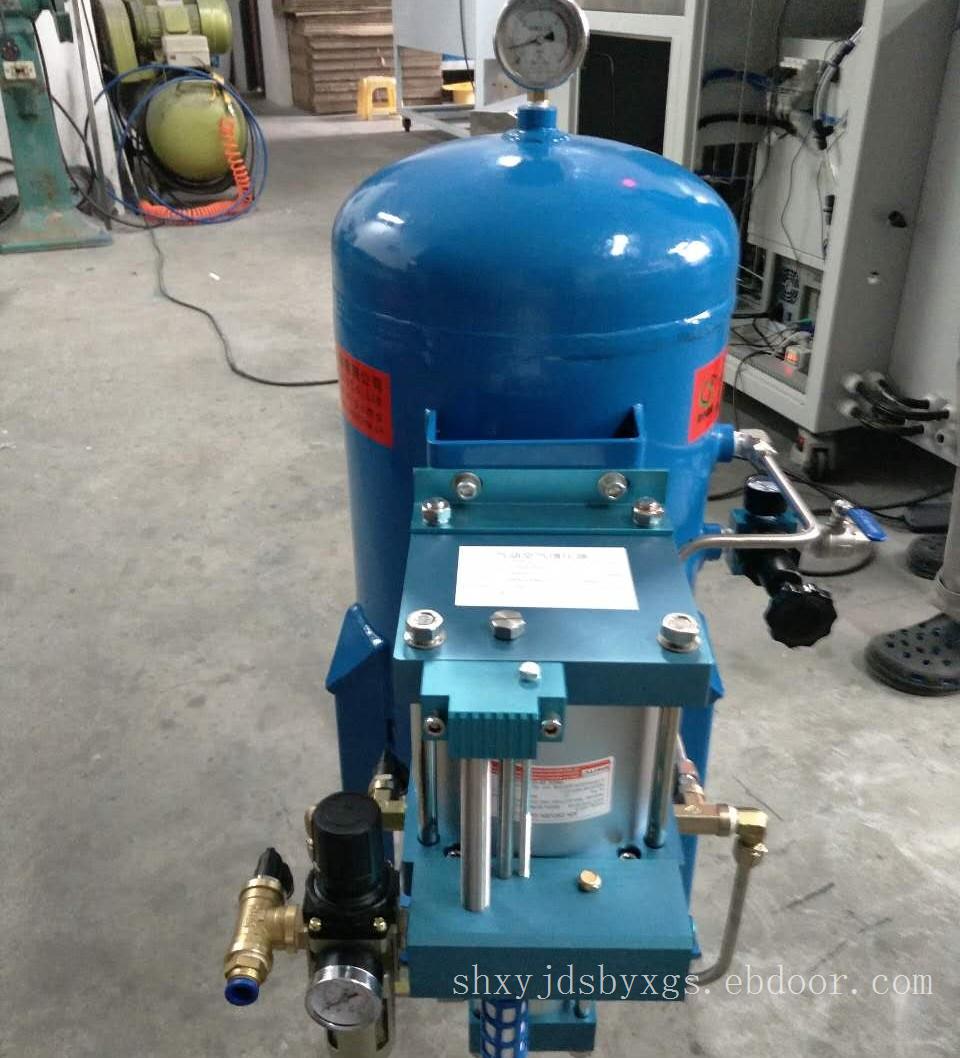 增压泵高压氧气增压器40L储气罐 气驱空气加压系统价格