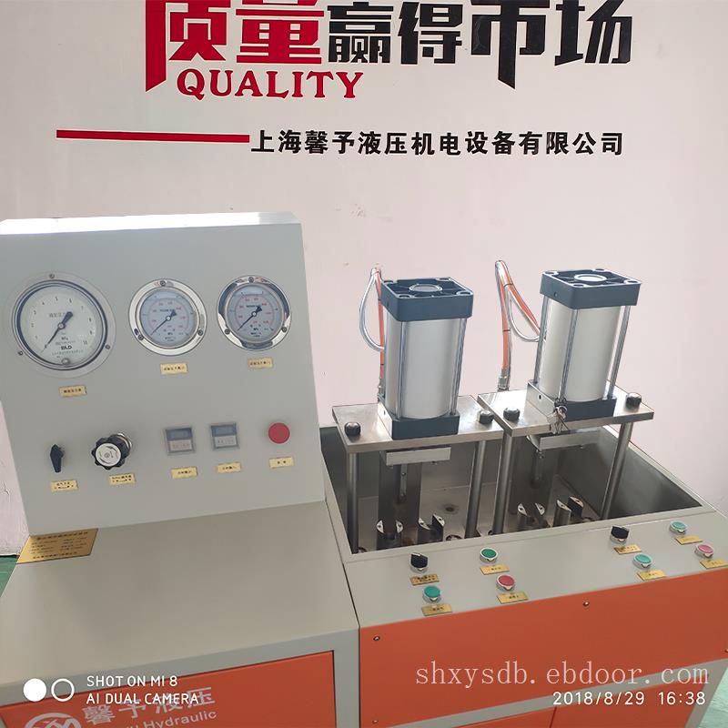 截止阀泄漏测试试验台 阀门水压试验台管材试验机上海厂家供应