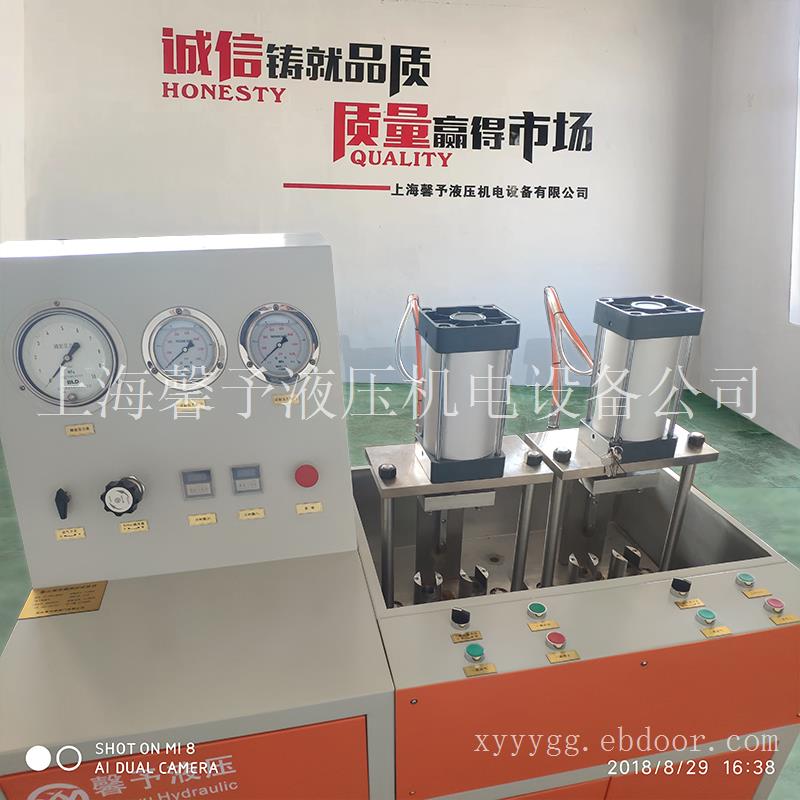 截止阀泄漏测试试验台 阀门水压试验台管材试验机上海厂家供应