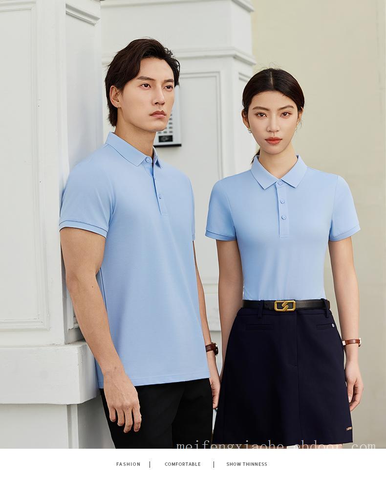 白云区高档polo衫定做，白云区桑蚕丝polo衫定做价格，可刺绣