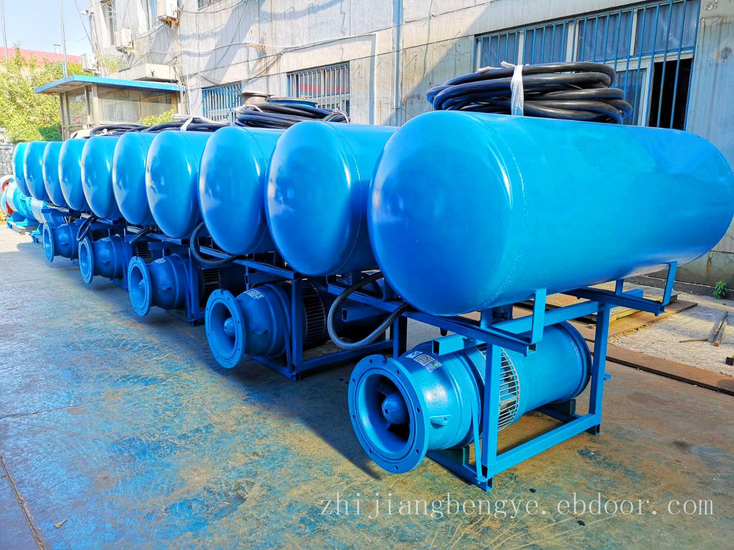 1000米高扬程浮筒式耐磨耐腐蚀液下泵