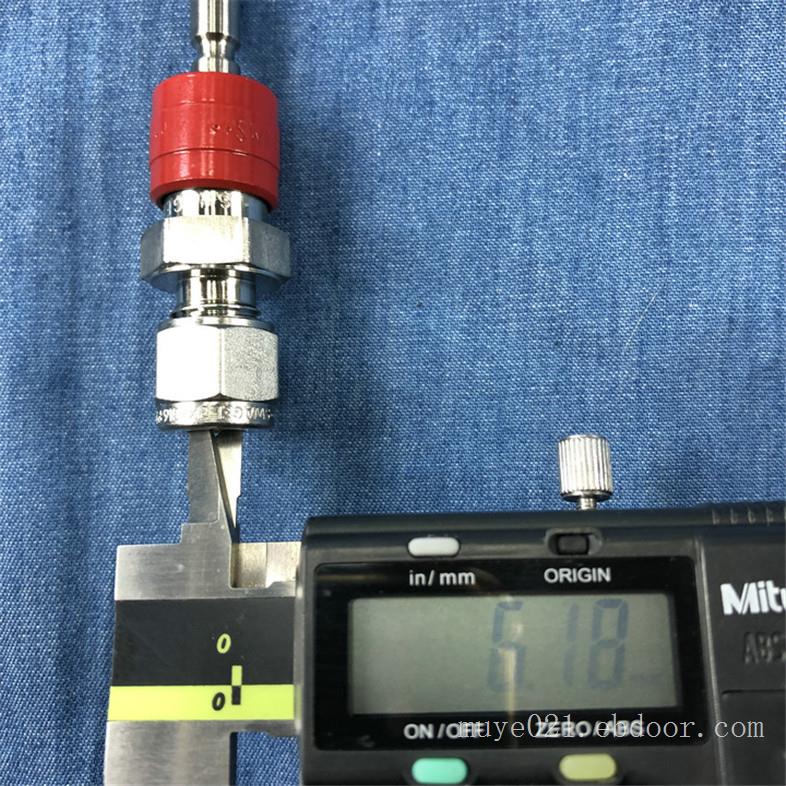 美国swagelok世伟洛克SS-QC4-D-6M0快速接头公头 部分库存