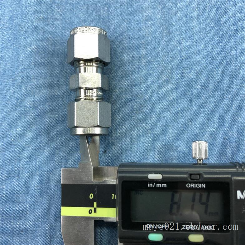 美国swagelok世伟洛克SS-500-6卡套接头 部分库存