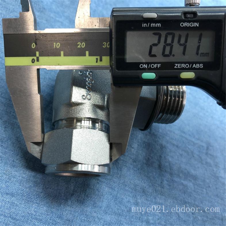 美国swagelok世伟洛克SS-1210-2-12ST卡套弯头 部分库存