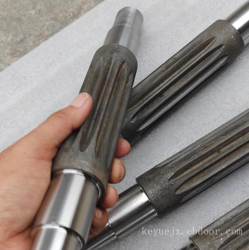 磨齿机加工大模数花键轴