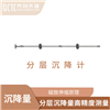 瞬时电流脉冲磁致伸缩高精度测量分层沉降计